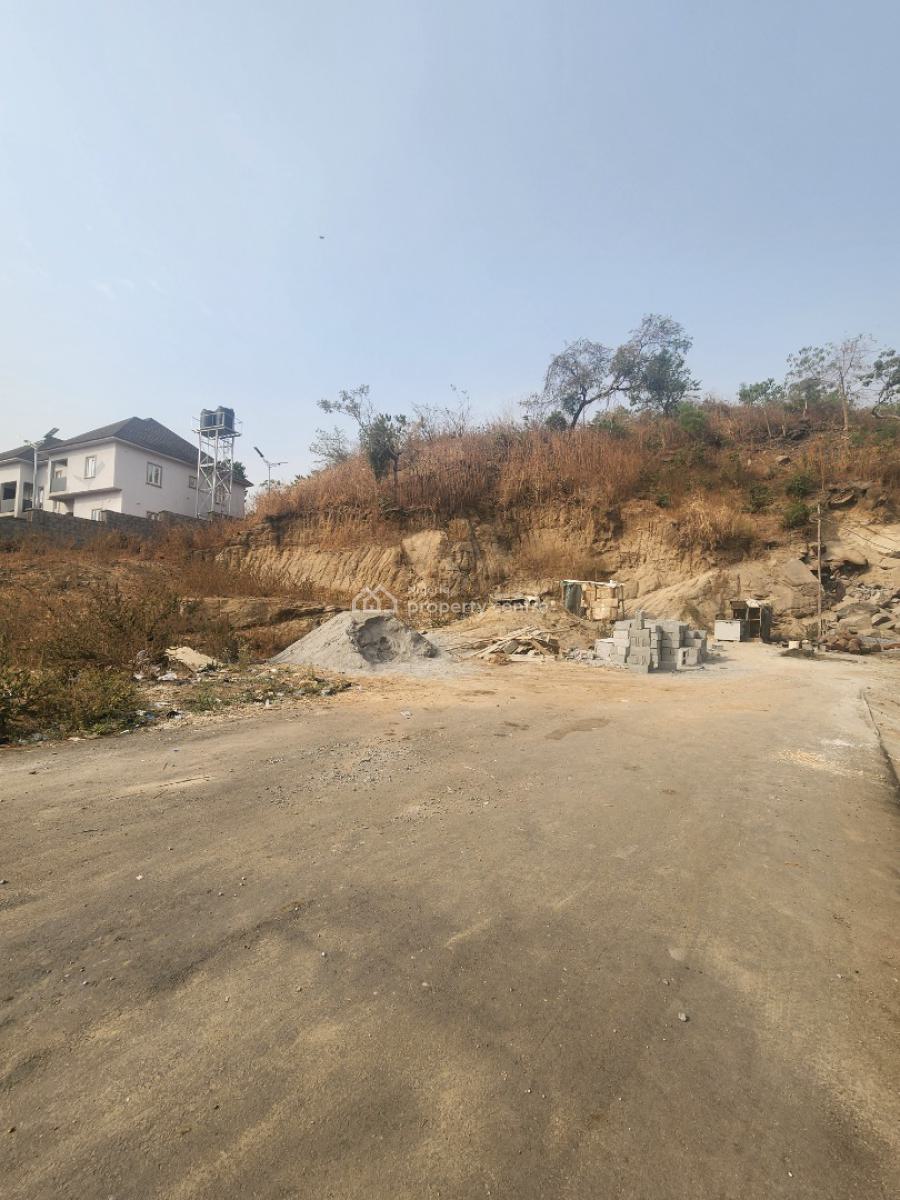 Premium Plot of Land in a Fine Location, Fha, Guzape, Guzape District, Abuja, Residential Land for Sale