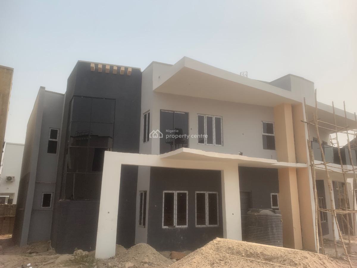 Aesthetically Built 4 Bedroom Semi Detached Duplex with Bq, Bespoke, Galadimawa, Abuja, Semi-detached Duplex for Sale