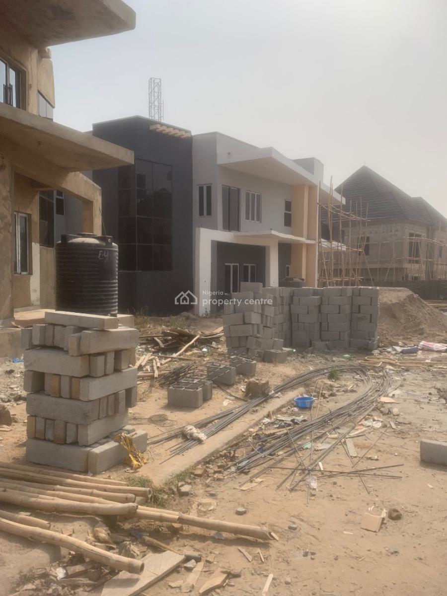 Aesthetically Built 4 Bedroom Semi Detached Duplex with Bq, Bespoke, Galadimawa, Abuja, Semi-detached Duplex for Sale