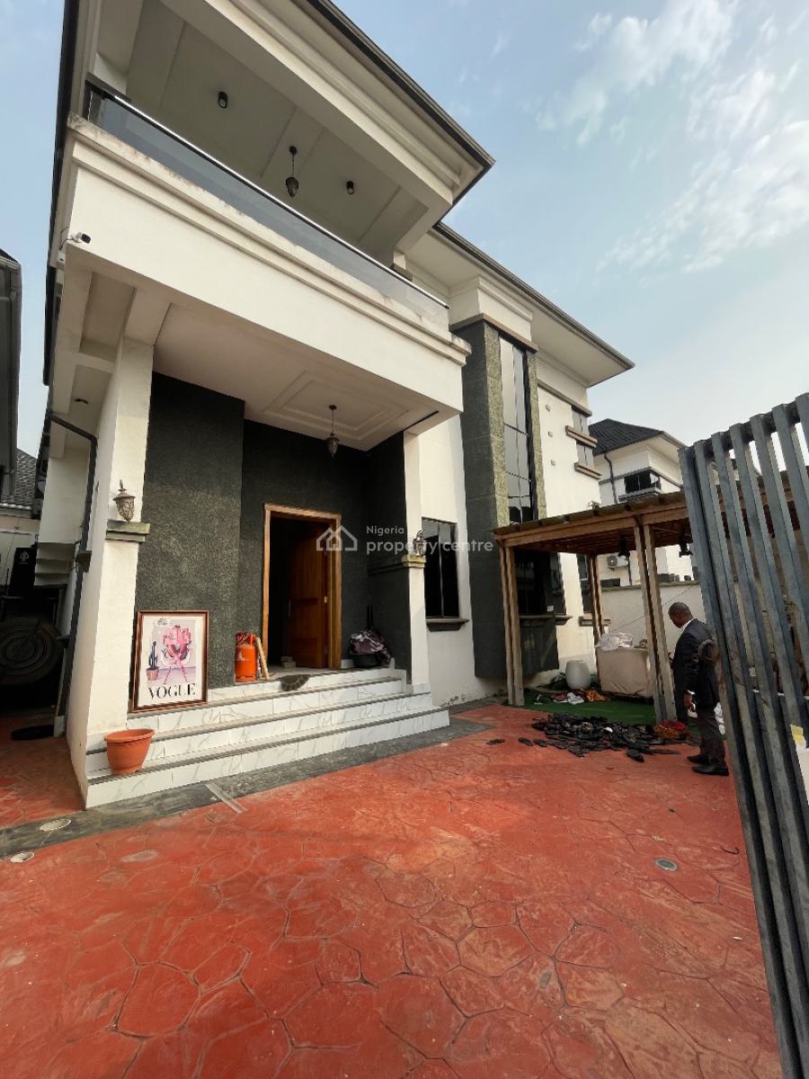 Luxurious 4-bedroom Fully Detached House with Bq, Prince Kazeem Eletu Way, Osapa, Lekki, Lagos, Detached Duplex for Rent