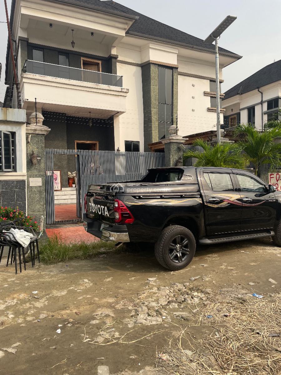 Luxurious 4-bedroom Fully Detached House with Bq, Prince Kazeem Eletu Way, Osapa, Lekki, Lagos, Detached Duplex for Rent