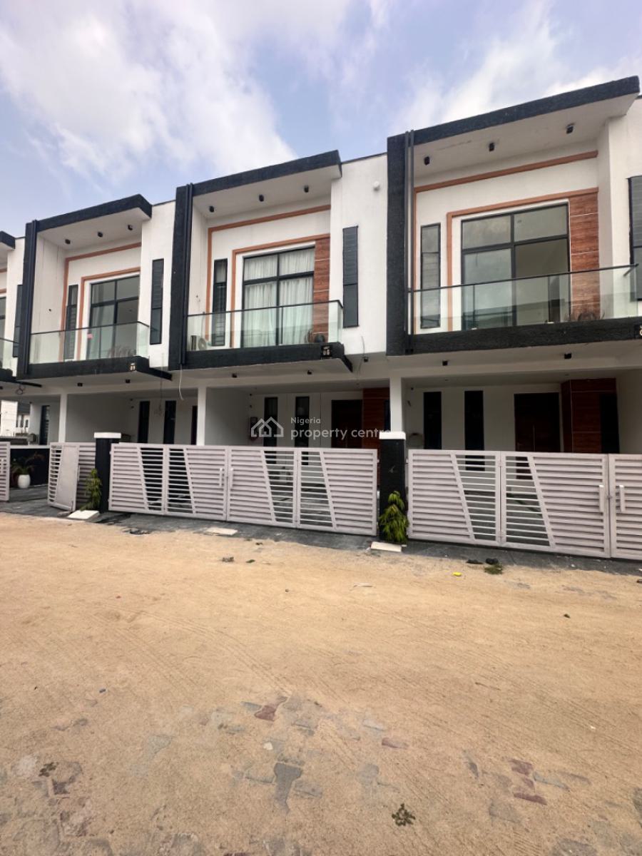 Brand New 4bedroom Duplex, Ikota Estate, Lekki, Lagos, Terraced Duplex for Rent