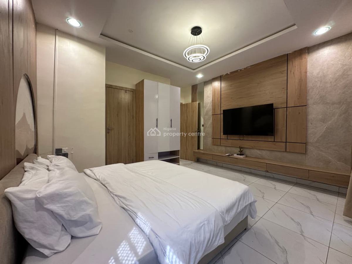 2bd Furnished Aprt with Pool/ Gym Upstairs Shot Let Allowed, Ikate, Lekkj Lagos Nigeria, Lekki, Lagos, Flat / Apartment for Rent