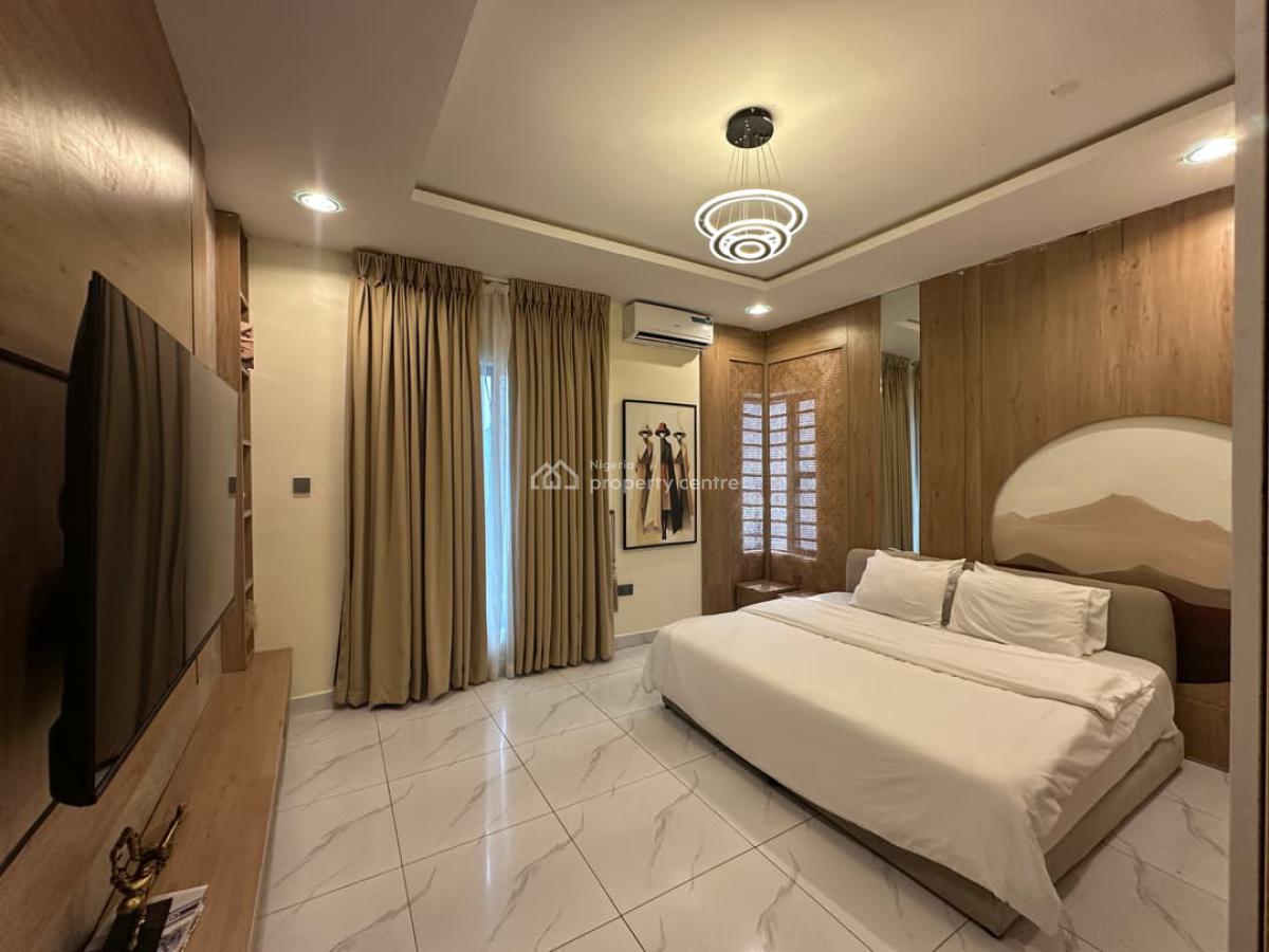 2bd Furnished Aprt with Pool/ Gym Upstairs Shot Let Allowed, Ikate, Lekkj Lagos Nigeria, Lekki, Lagos, Flat / Apartment for Rent