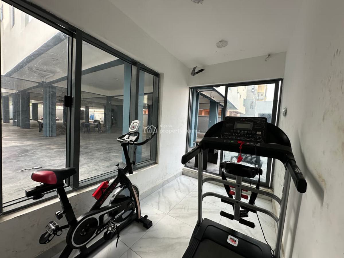 2bd Furnished Aprt with Pool/ Gym Upstairs Shot Let Allowed, Ikate, Lekkj Lagos Nigeria, Lekki, Lagos, Flat / Apartment for Rent