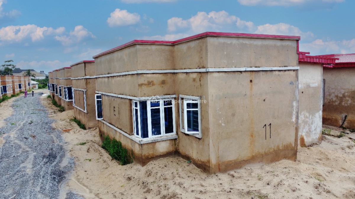 2bedroom Terrace Bungalow in a Gated Mini Estate, Within Palmview Estate, Gideon Village, Ibafo, Ogun, Terraced Bungalow for Sale