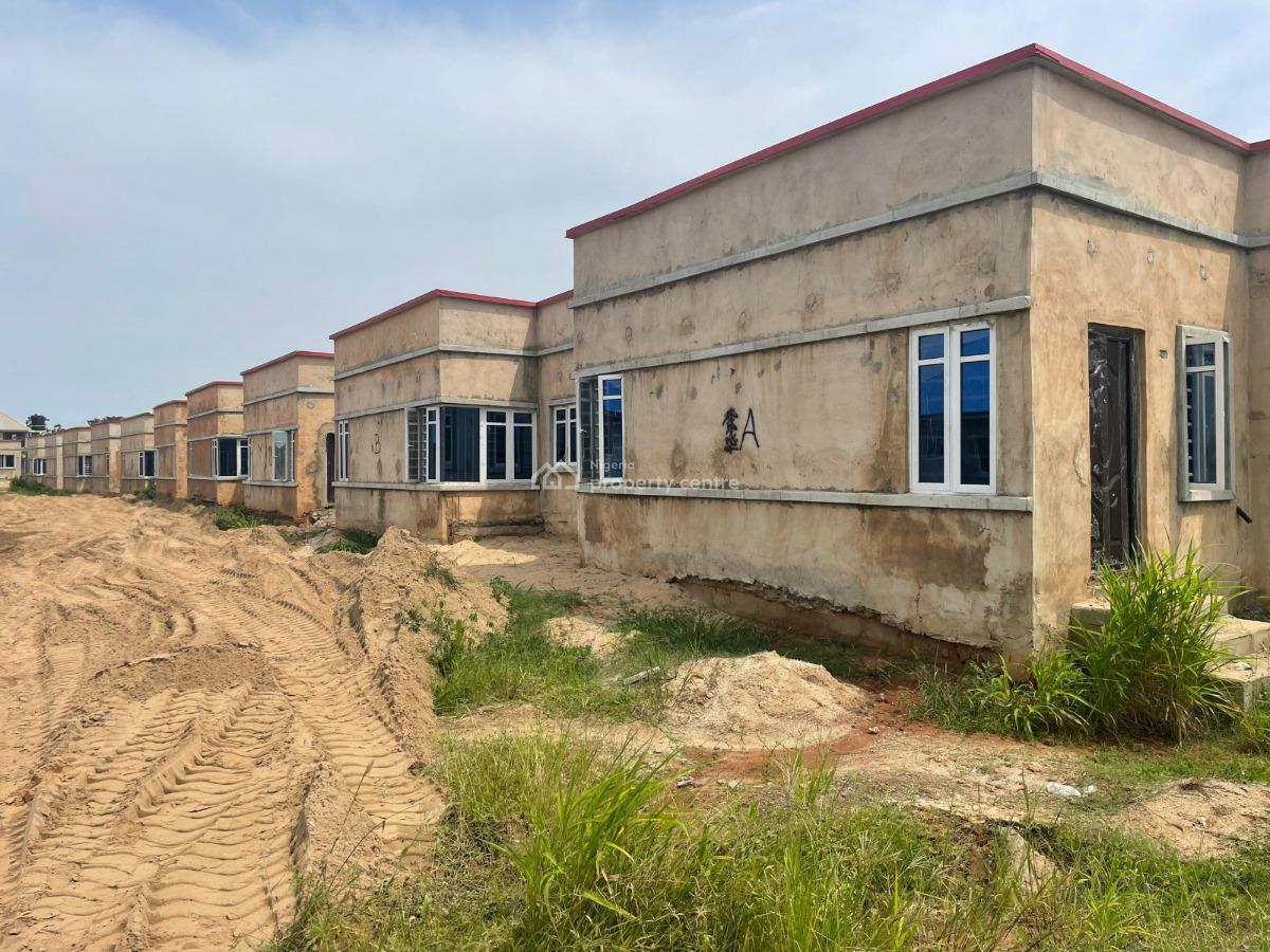 2bedroom Terrace Bungalow in a Gated Mini Estate, Within Palmview Estate, Gideon Village, Ibafo, Ogun, Terraced Bungalow for Sale