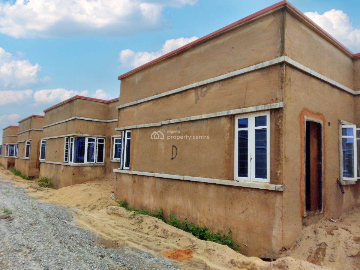 2bedroom Terrace Bungalow in a Gated Mini Estate, Within Palmview Estate, Gideon Village, Ibafo, Ogun, Terraced Bungalow for Sale