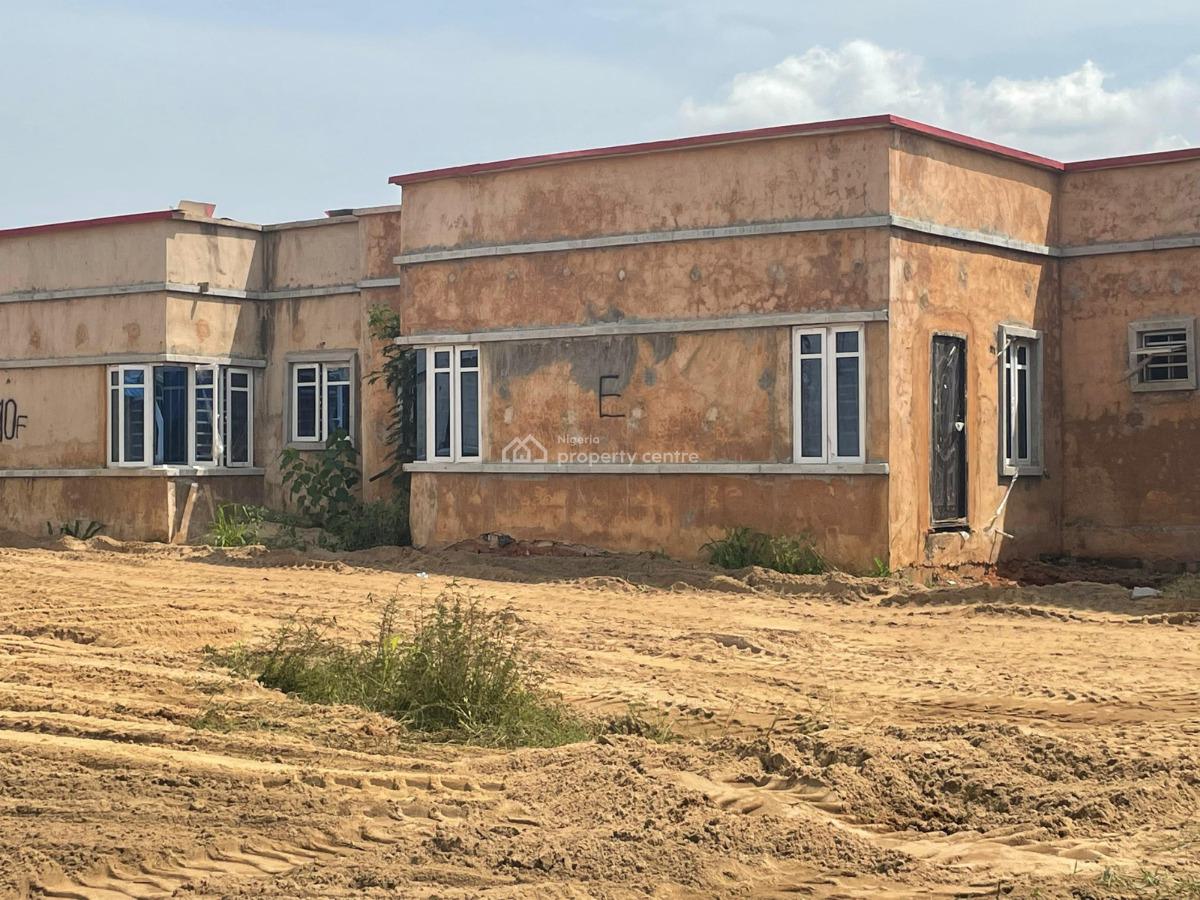 2bedroom Terrace Bungalow in a Gated Mini Estate, Within Palmview Estate, Gideon Village, Ibafo, Ogun, Terraced Bungalow for Sale