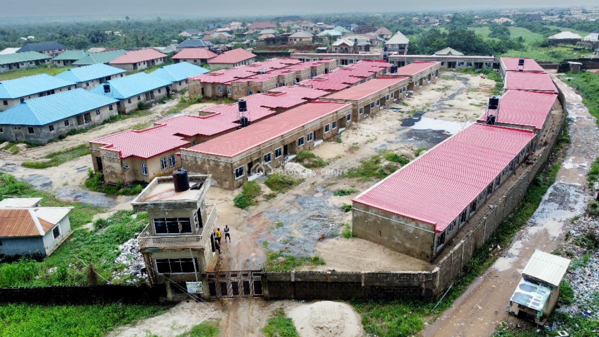 2bedroom Terrace Bungalow in a Gated Mini Estate, Within Palmview Estate, Gideon Village, Ibafo, Ogun, Terraced Bungalow for Sale