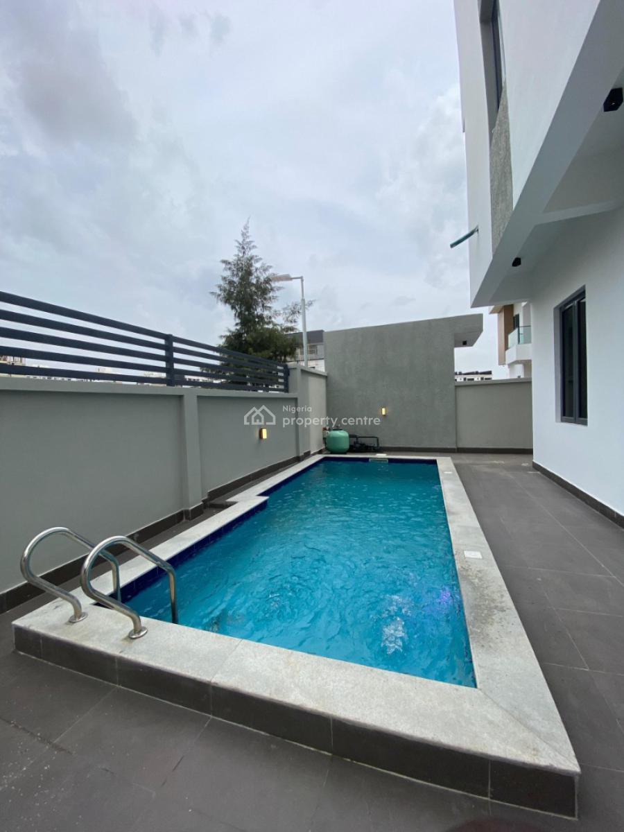 Premium 5 Bedroom Fully Detached Duplex with Pool & Bq., Lekki Phase 1, Lekki, Lagos, Detached Duplex for Sale