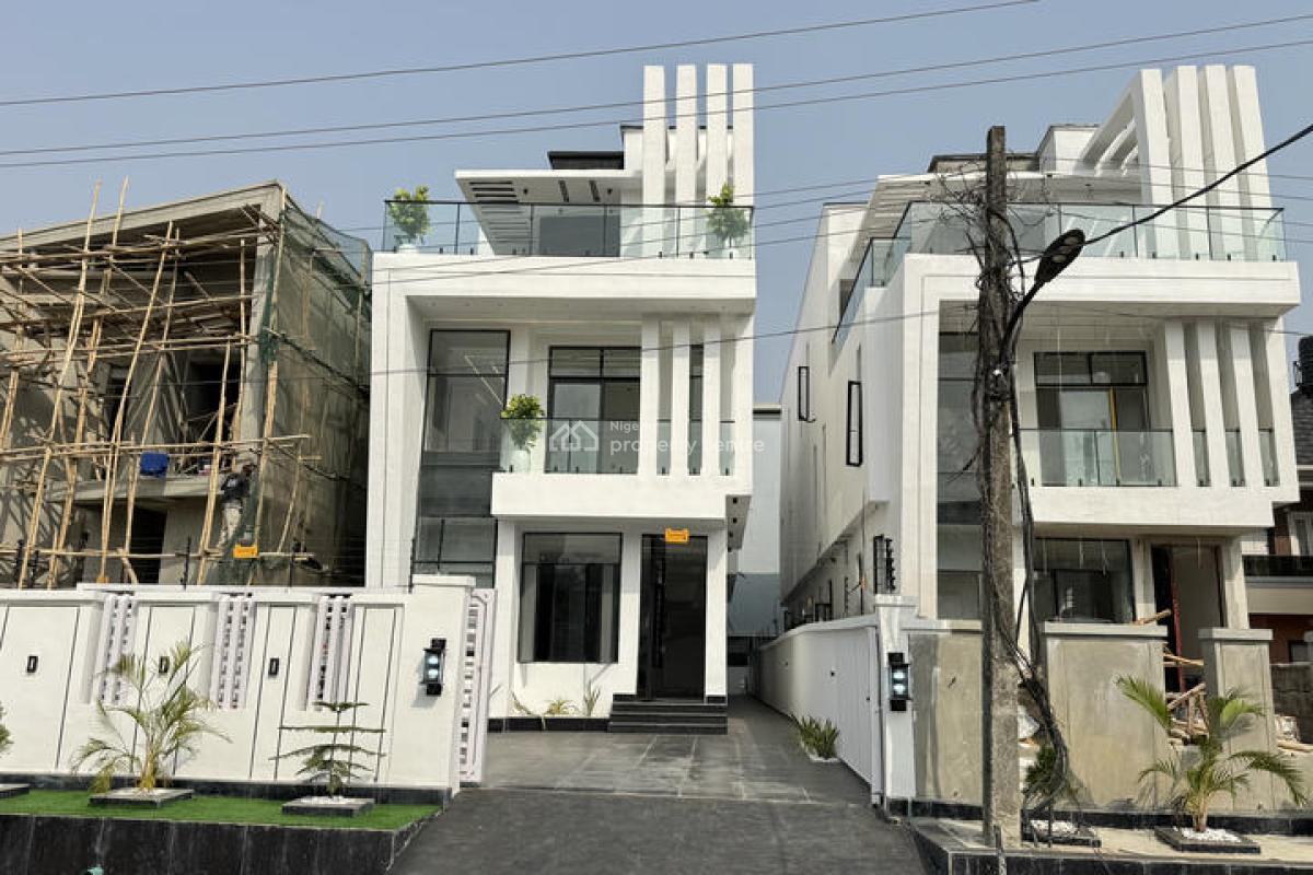 Stunning 5 Bedroom Detached House with Cinema, Swimming Pool and Bq, Oral Estate, Lekki, Lagos, Detached Duplex for Sale