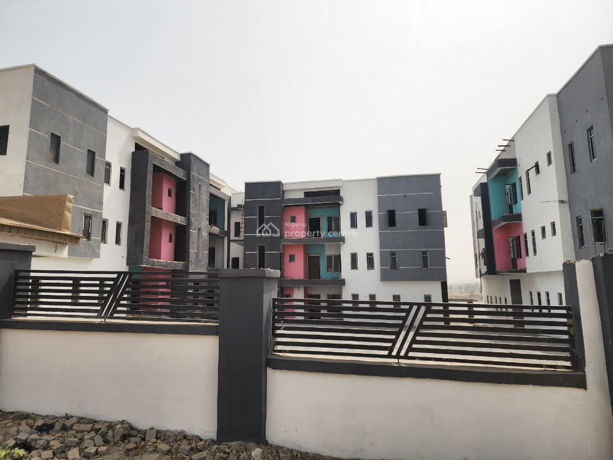 Brand New Luxury 2 Bedroom Apartment (semi-finished) at Life Camp, Close to Julius Berger Clinic, Life Camp, Abuja, Flat / Apartment for Sale