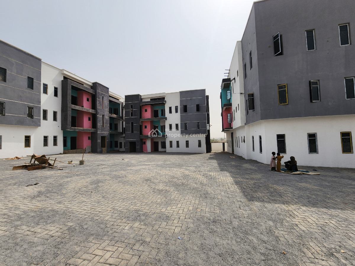 Brand New Luxury 2 Bedroom Apartment (semi-finished) at Life Camp, Close to Julius Berger Clinic, Life Camp, Abuja, Flat / Apartment for Sale