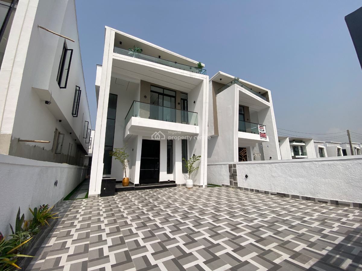 Exquisite 5 Bedroom Fully -detached Duplex with Bq, Ajah, Ajah, Lagos, Detached Duplex for Sale