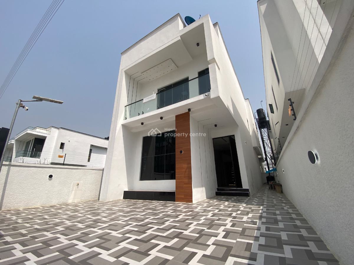 Exquisite 4 Bedroom Fully Detached Duplex with Bq, Ajah, Ajah, Lagos, Detached Duplex for Sale