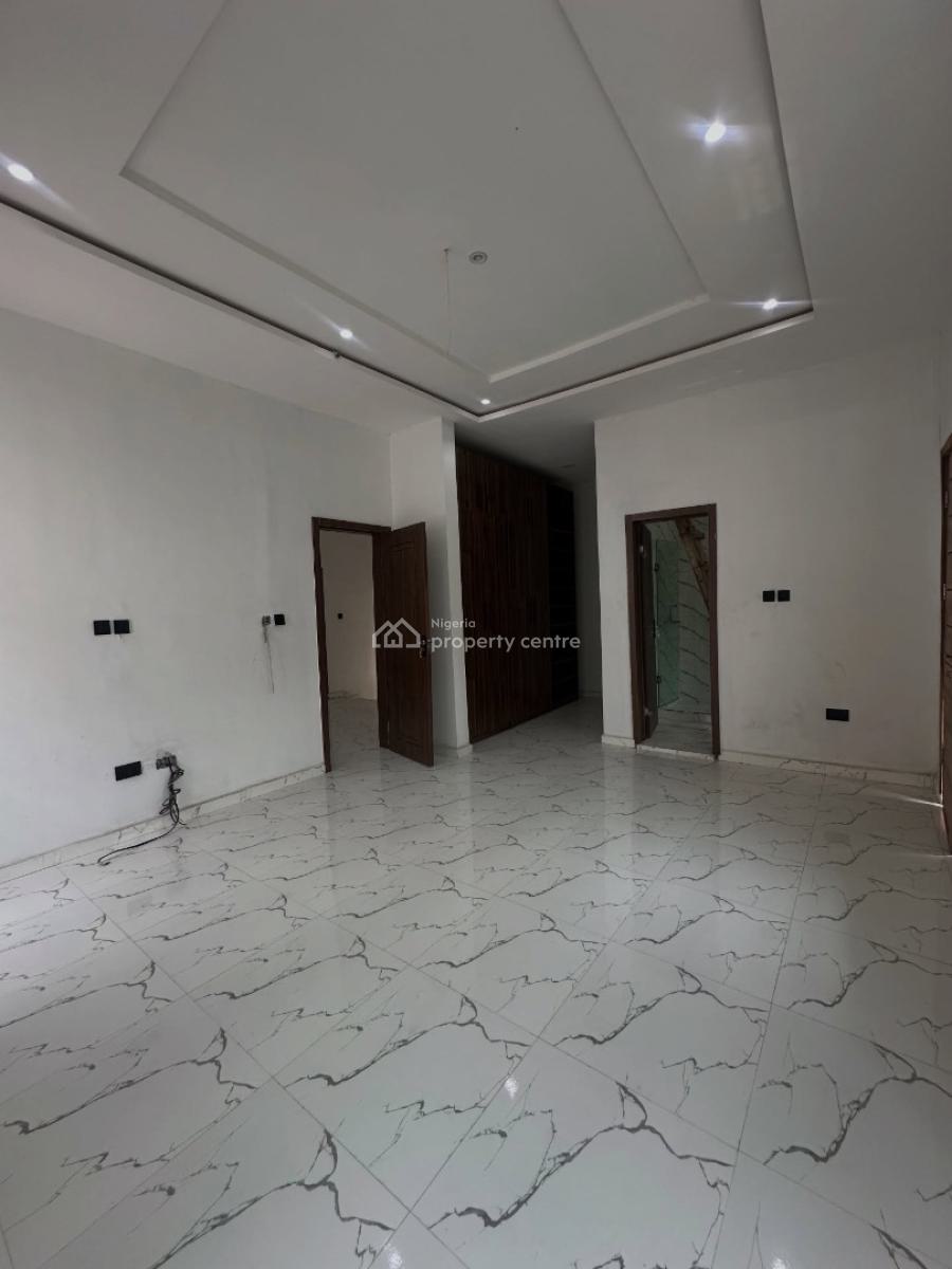 Brand New 4 Bedroom Semi Detached Duplex with Bq, Chevron Drive, Lekki, Lagos, Semi-detached Duplex for Rent