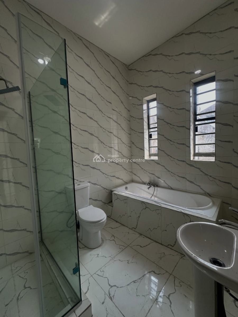 Brand New 4 Bedroom Semi Detached Duplex with Bq, Chevron Drive, Lekki, Lagos, Semi-detached Duplex for Rent