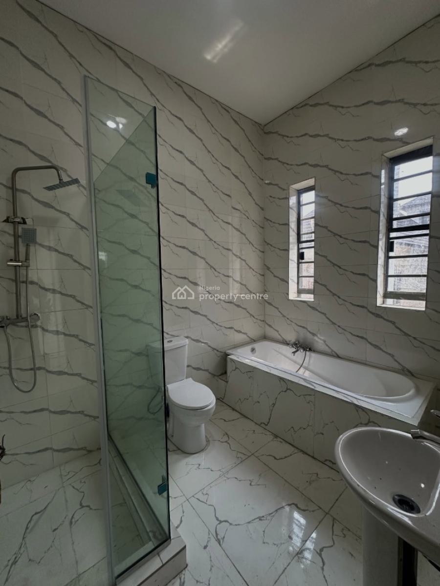 Brand New 4 Bedroom Semi Detached Duplex with Bq, Chevron Drive, Lekki, Lagos, Semi-detached Duplex for Rent