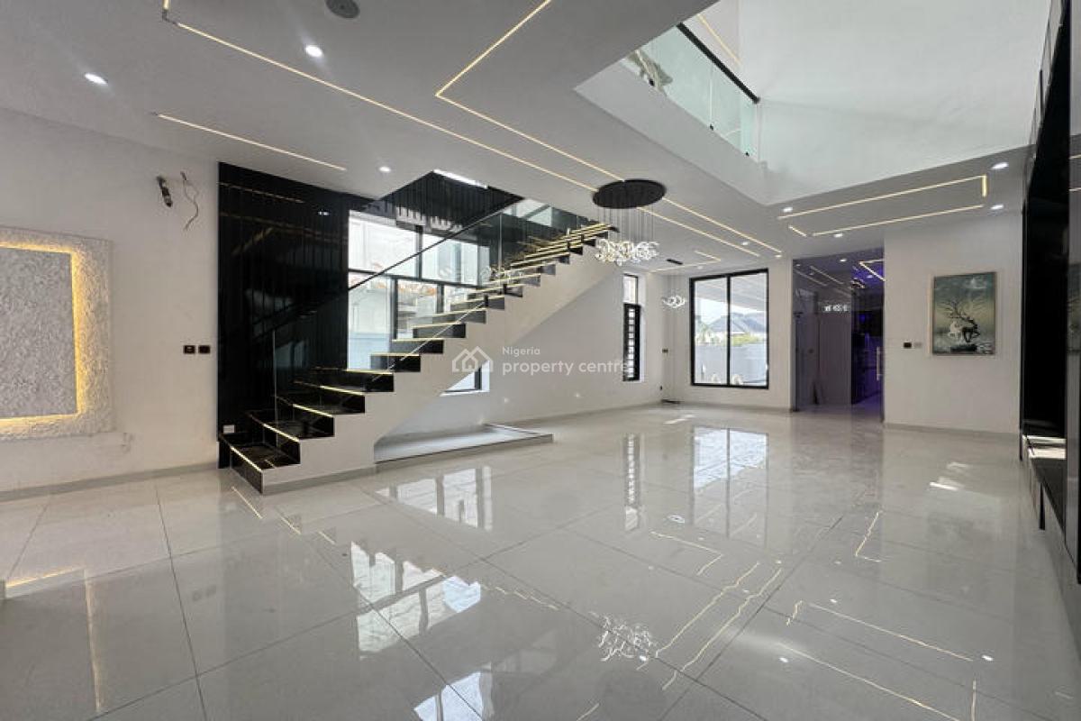 Luxury 5 Bedroom Detached House with Swimming Pool and Bq, Oral Estate, Lekki, Lagos, Detached Duplex for Sale