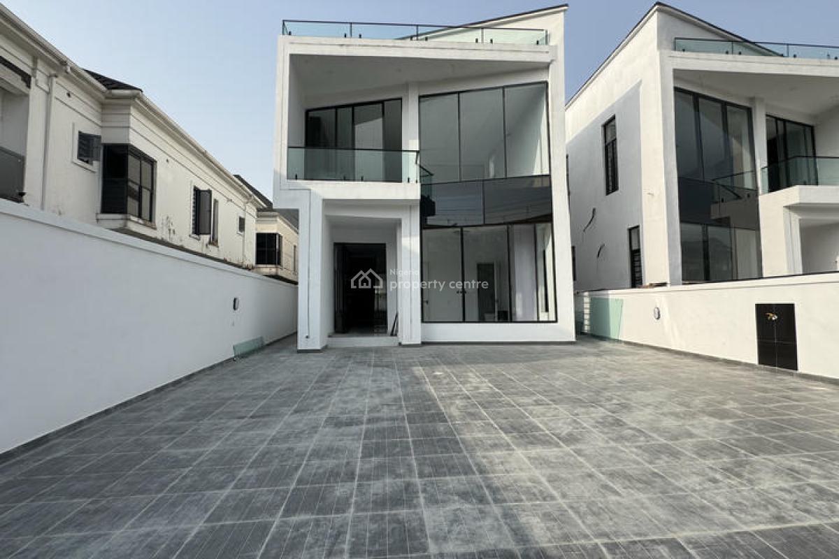 Luxury 5 Bedroom Detached House with Swimming Pool and Bq, Oral Estate, Lekki, Lagos, Detached Duplex for Sale