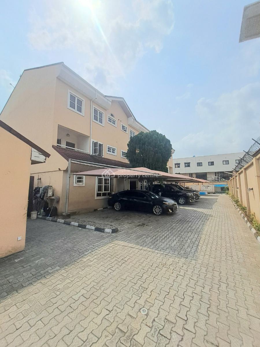 Well Built 4 Bedroom Terrace with Bq and Pool, Oniru, Victoria Island (vi), Lagos, Terraced Duplex for Rent