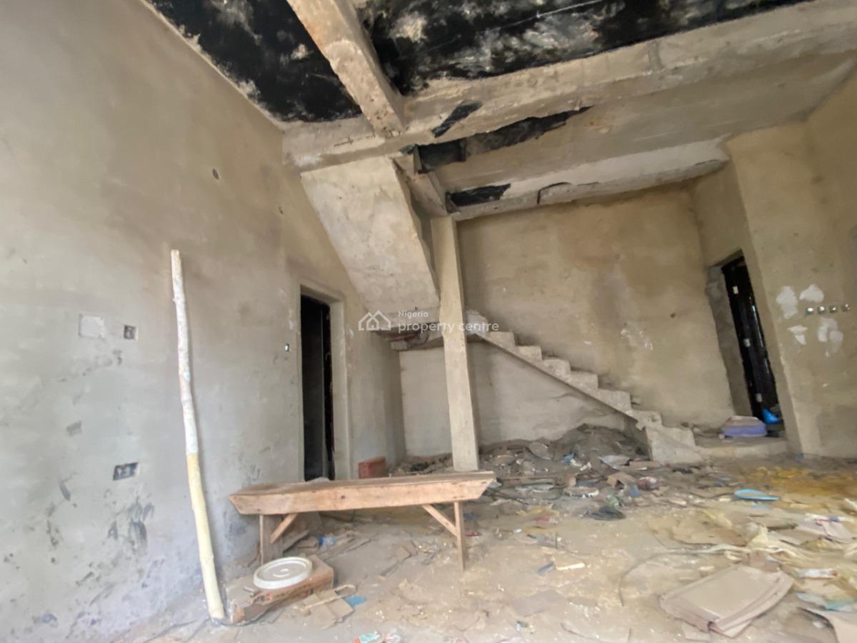 3 Bedroom Semi-detached Duplex (semi-finished), Apo, Abuja, Semi-detached Duplex for Sale