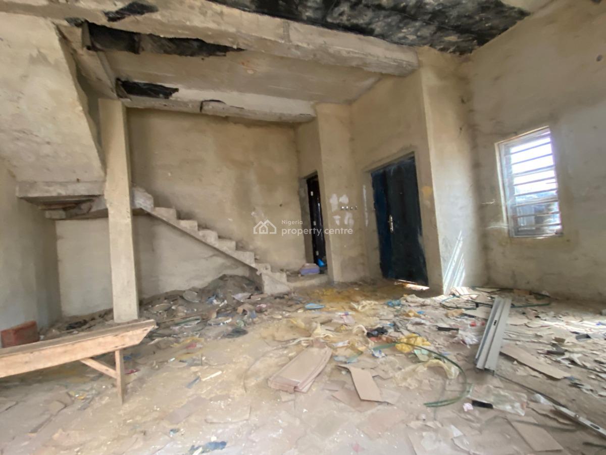 3 Bedroom Semi-detached Duplex (semi-finished), Apo, Abuja, Semi-detached Duplex for Sale