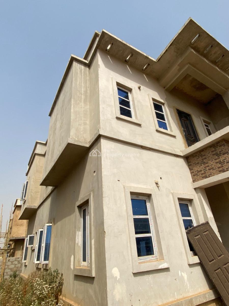 3 Bedroom Semi-detached Duplex (semi-finished), Apo, Abuja, Semi-detached Duplex for Sale