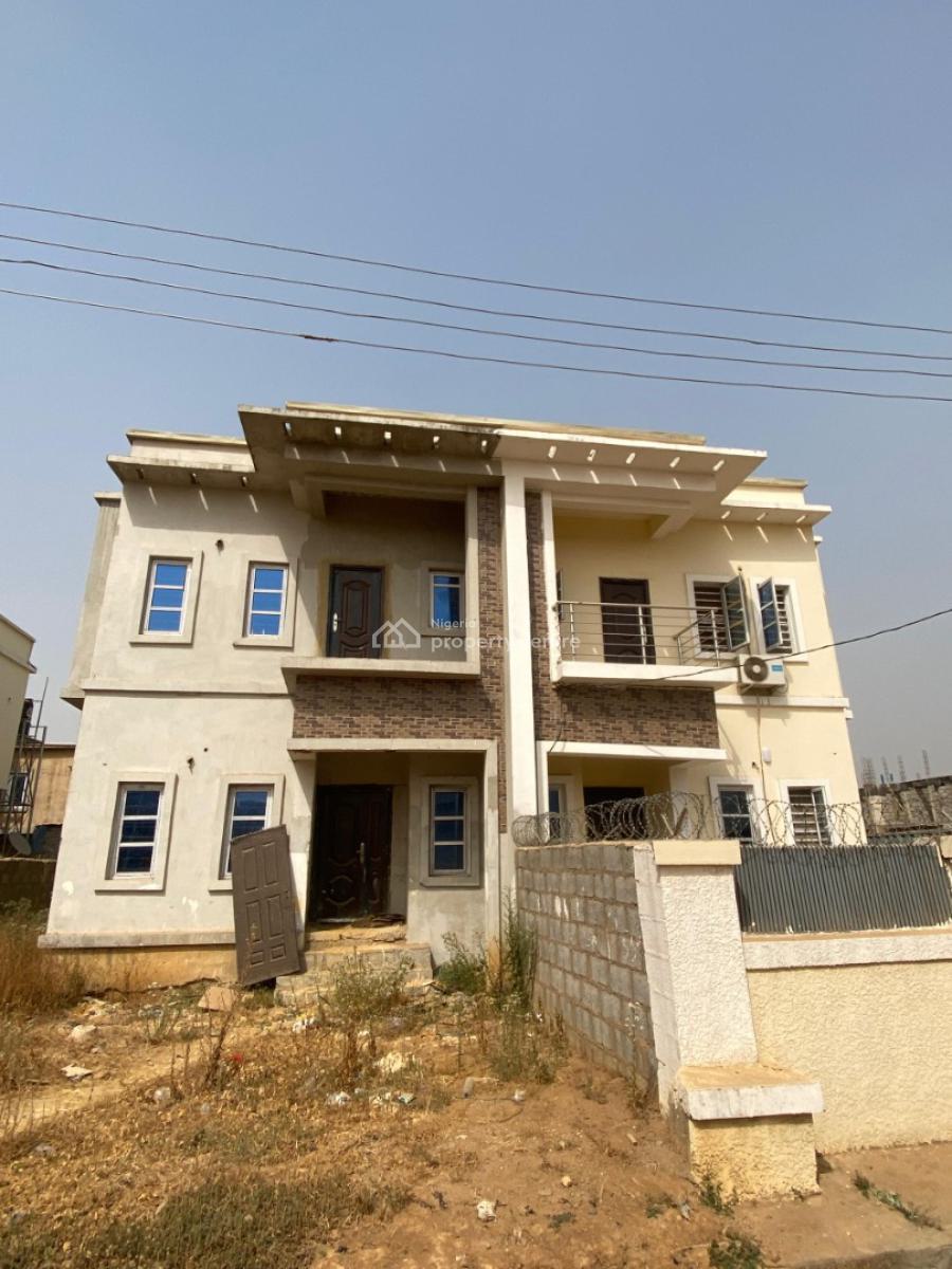 3 Bedroom Semi-detached Duplex (semi-finished), Apo, Abuja, Semi-detached Duplex for Sale
