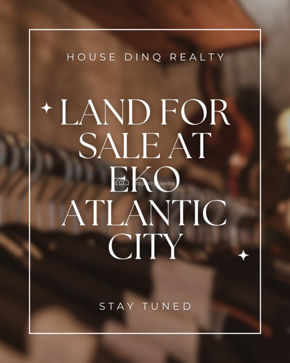 Two Cornerpiece Land Measuring 2,130sqm and 1768sqm, Eko Atlantic City, Lagos, Mixed-use Land for Sale