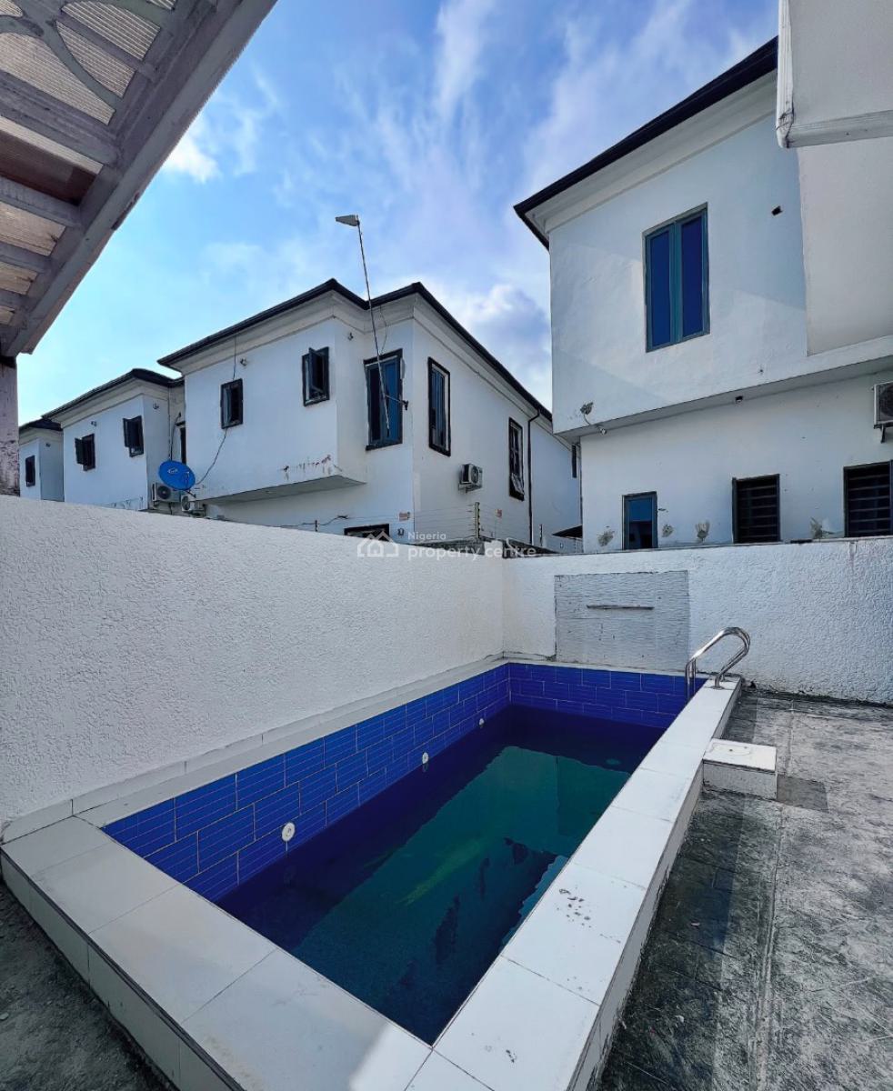 Contemporary 5 Bedroom Fully Detached Swimming Pool Duplex + Bq, Secure Estate at Vgc Phase 2 Lekki, Vgc, Lekki, Lagos, Detached Duplex for Sale