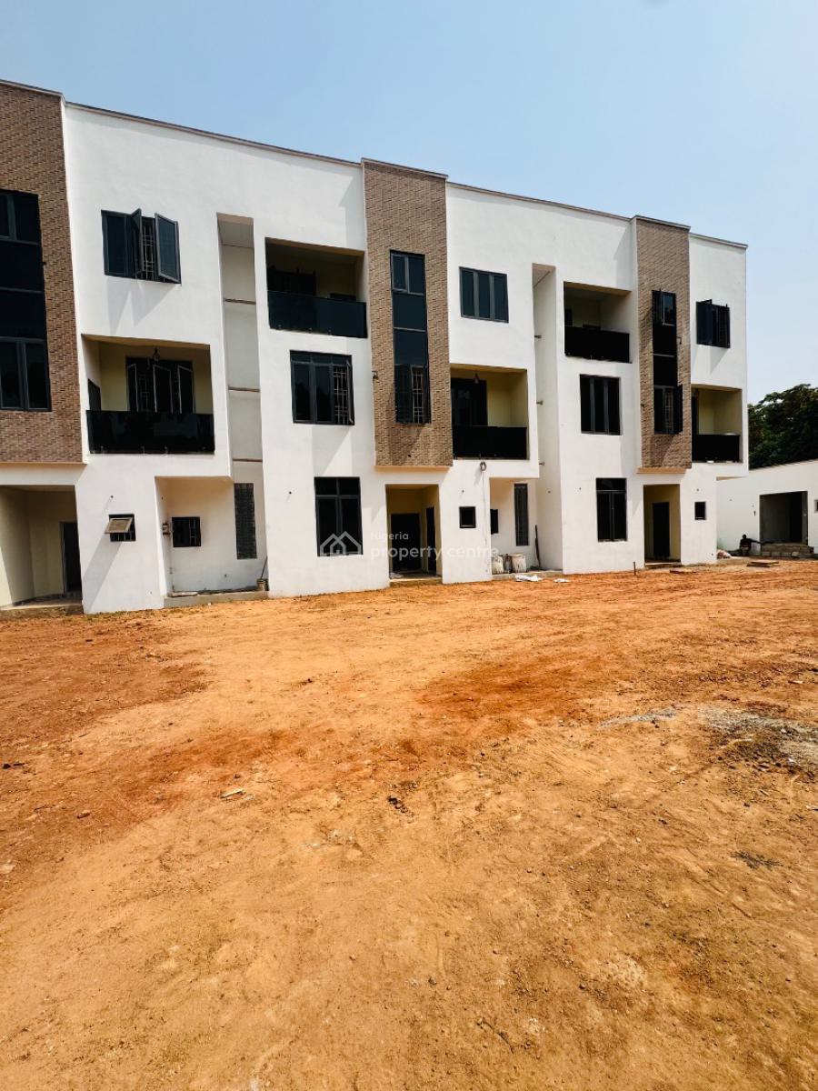 Tastefully Finished & Well Built 4 Bedroom Terraces with Bq, Off Muhammdu Buhari Way, Garki, Abuja, Terraced Duplex for Sale
