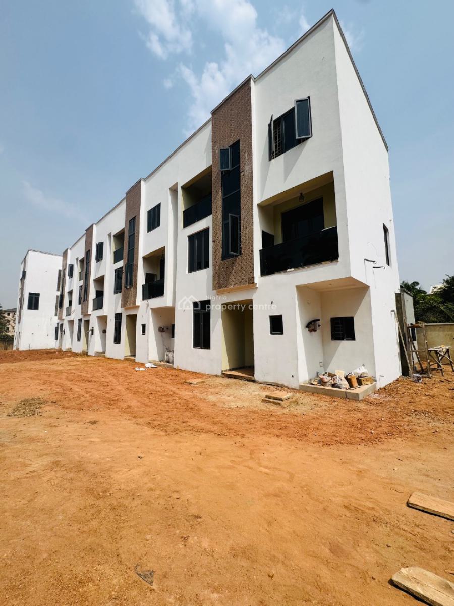 Tastefully Finished & Well Built 4 Bedroom Terraces with Bq, Off Muhammdu Buhari Way, Garki, Abuja, Terraced Duplex for Sale