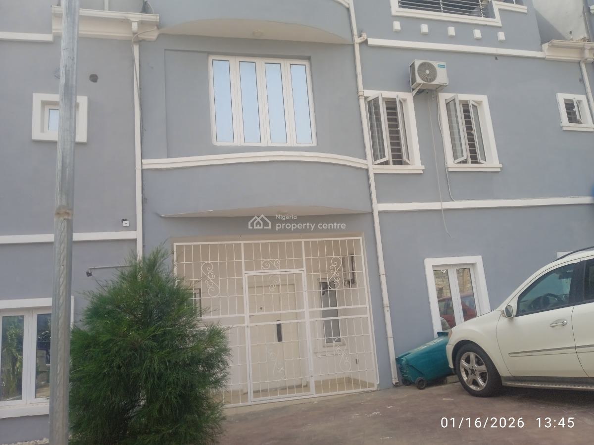 Tastefully Finished 4 Bedroom Terrace Duplex with 1;room Bq, Katampe Extension, Katampe Extension, Katampe, Abuja, Terraced Duplex for Rent