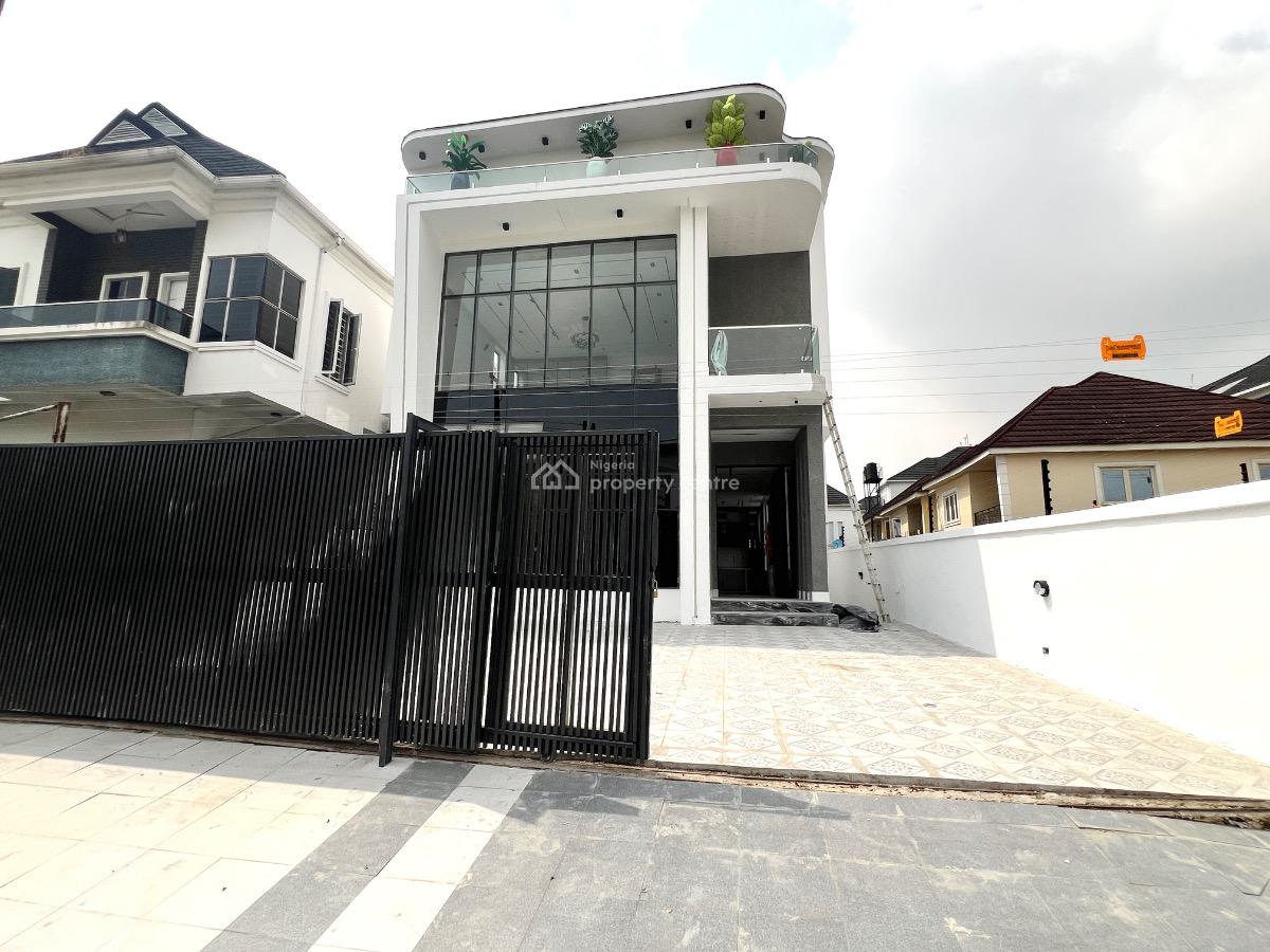 Nicely Built 5 Bedroom Fully Detached Duplex, Chevron Tollgate, Lekki, Lagos, Detached Duplex for Sale