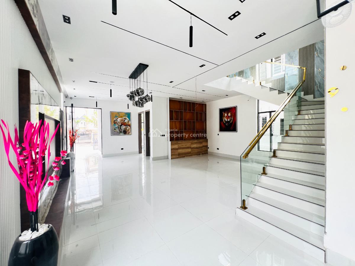 Nicely Built 5 Bedroom Fully Detached Duplex, Chevron Tollgate, Lekki, Lagos, Detached Duplex for Sale