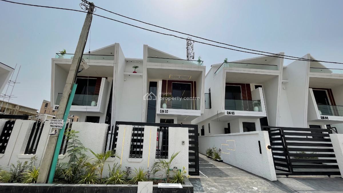 Classically Finished 4 Bedroom Semi Detached Duplex with a Bq, Ikota, Lekki, Lagos, Semi-detached Duplex for Sale