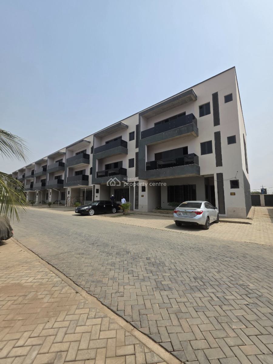 Luxury 4 Bedroom Terrace Duplex with Bq, Jahi, Abuja, Terraced Duplex for Sale