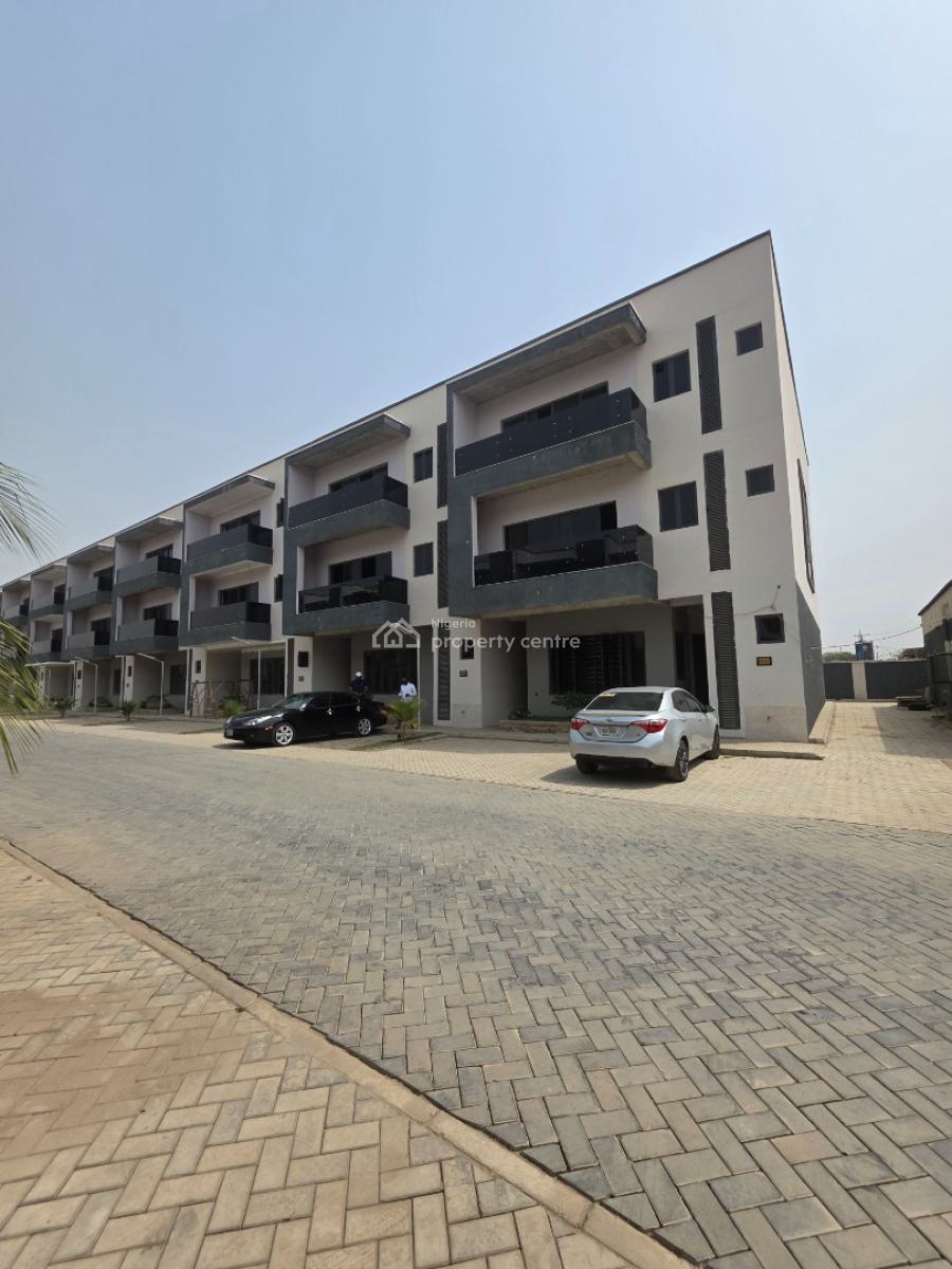 Luxury 4 Bedroom Terrace Duplex with Bq, Jahi, Abuja, Terraced Duplex for Sale