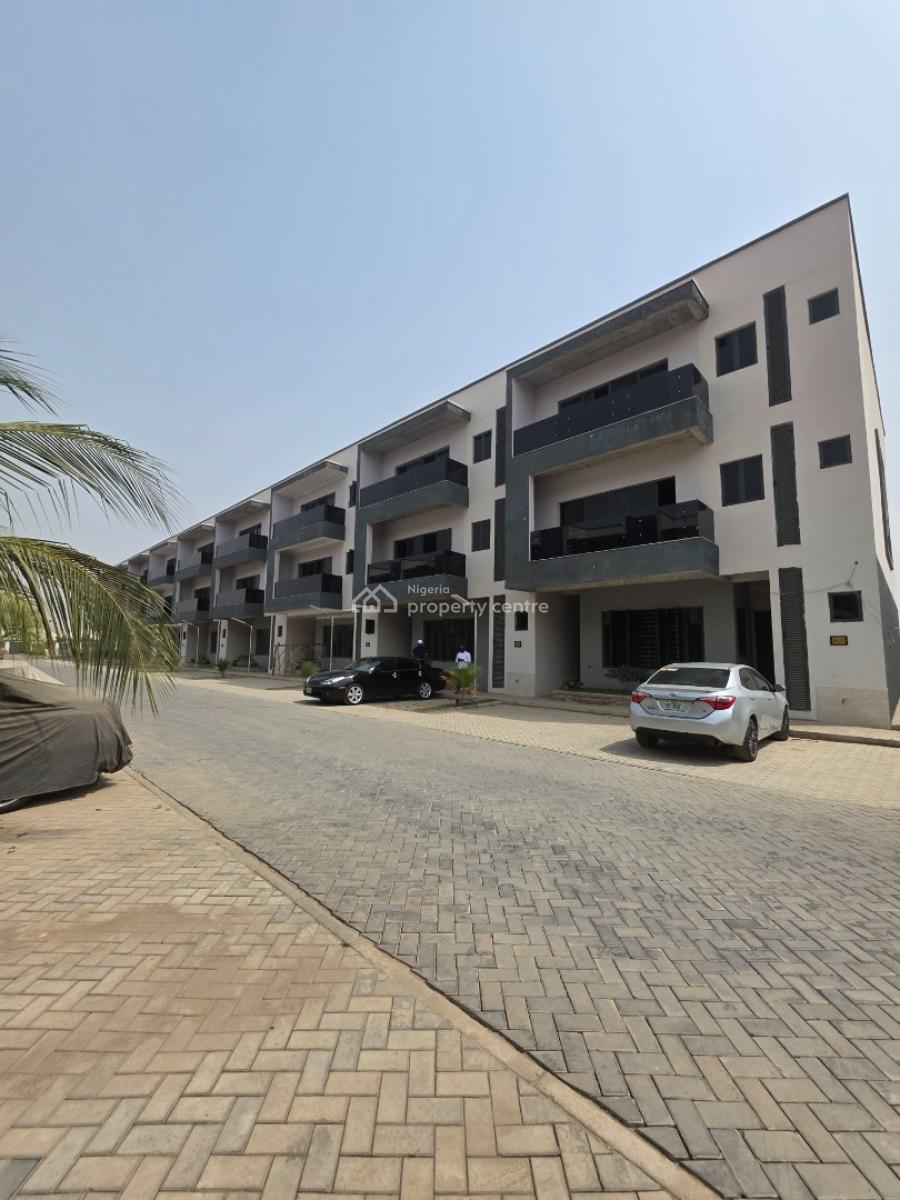 Luxury 4 Bedroom Terrace Duplex with Bq, Jahi, Abuja, Terraced Duplex for Sale