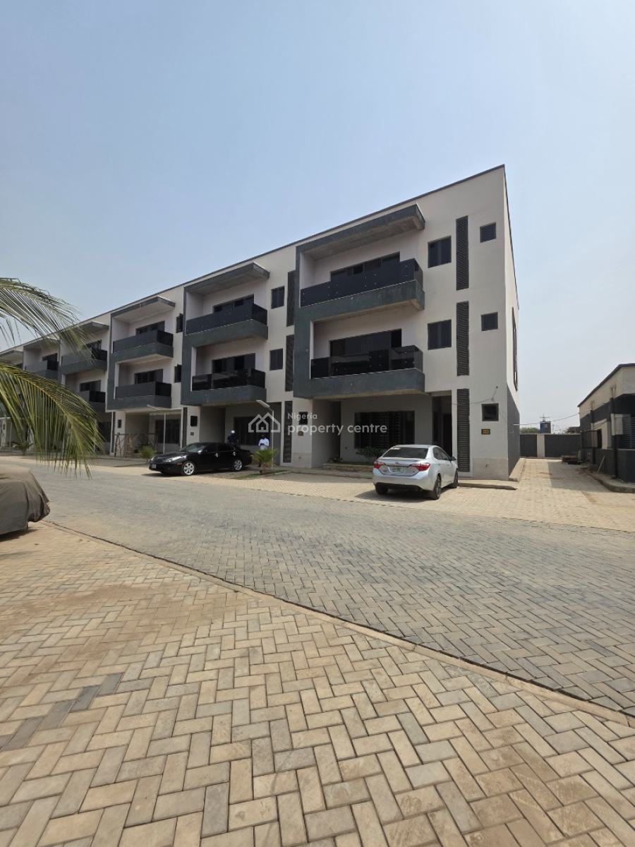 Luxury 4 Bedroom Terrace Duplex with Bq, Jahi, Abuja, Terraced Duplex for Sale