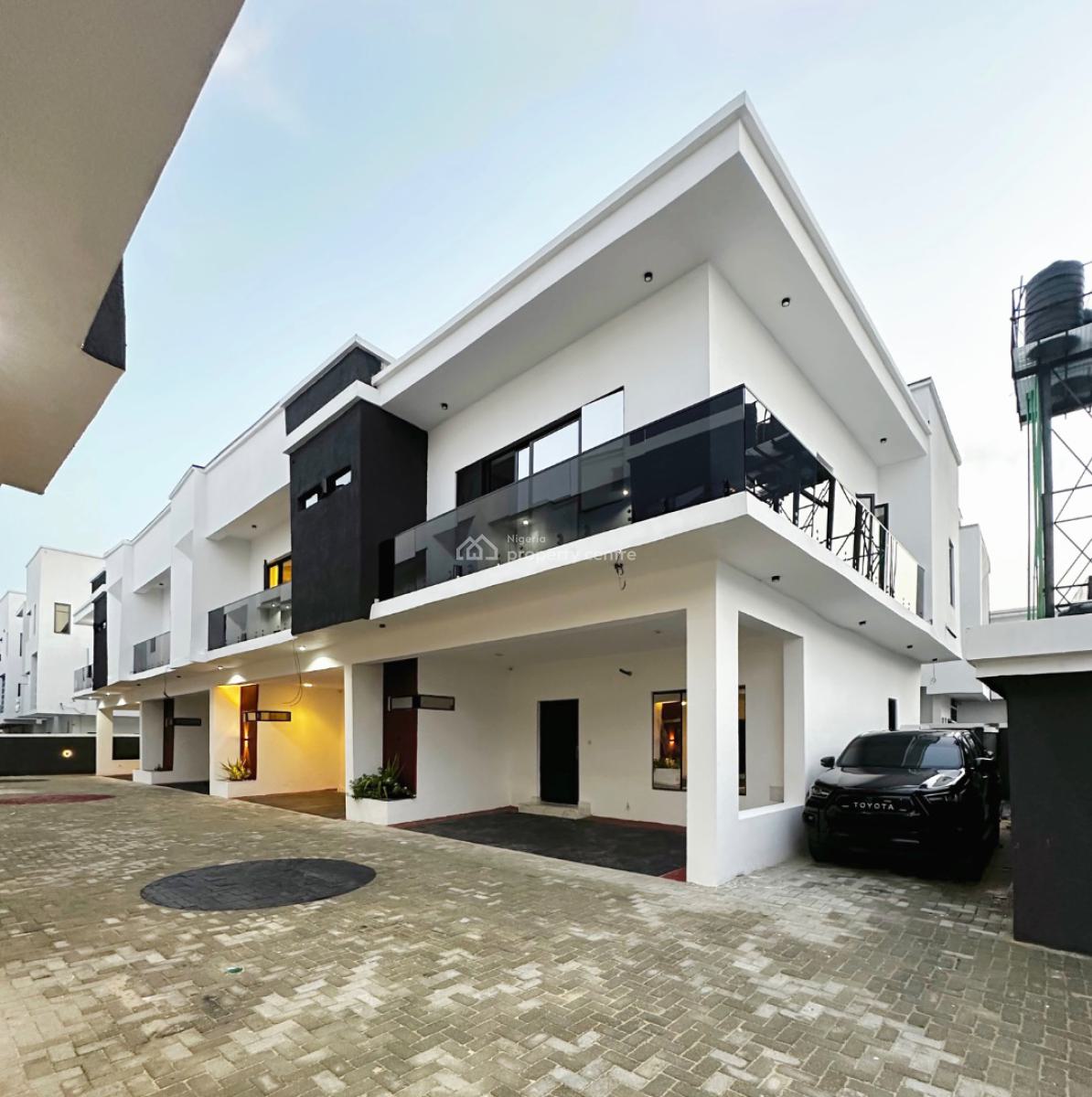 Beautiful 4 Bedroom Terraced Duplex with a Bq, Ikota, Lekki, Lagos, Terraced Duplex for Sale