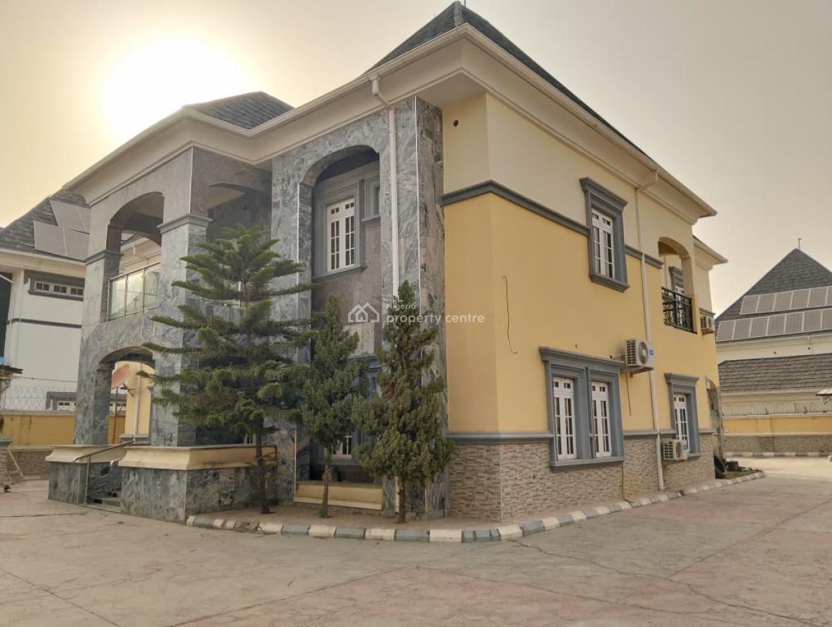 5 Bedrooms Fully Detached Duplex with 3 Sitting Rooms & 2 Rooms Bq, Efab Metropolis Gwarinpa, Karsana, Abuja, Detached Duplex for Rent