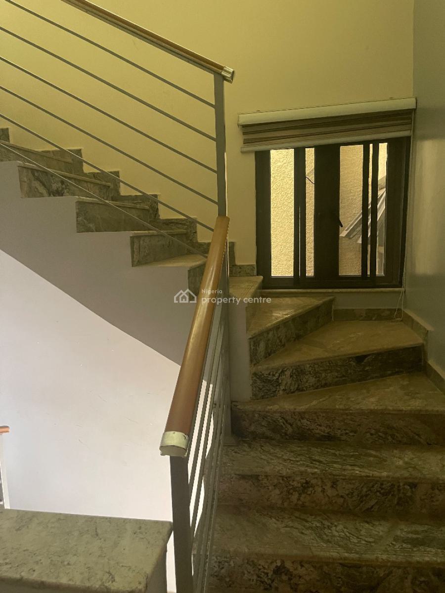 Sweet 4 Bedrooom Terrace Duplex with Bq in a Mini Serviced Estate, Jabi, Abuja, Terraced Duplex for Rent