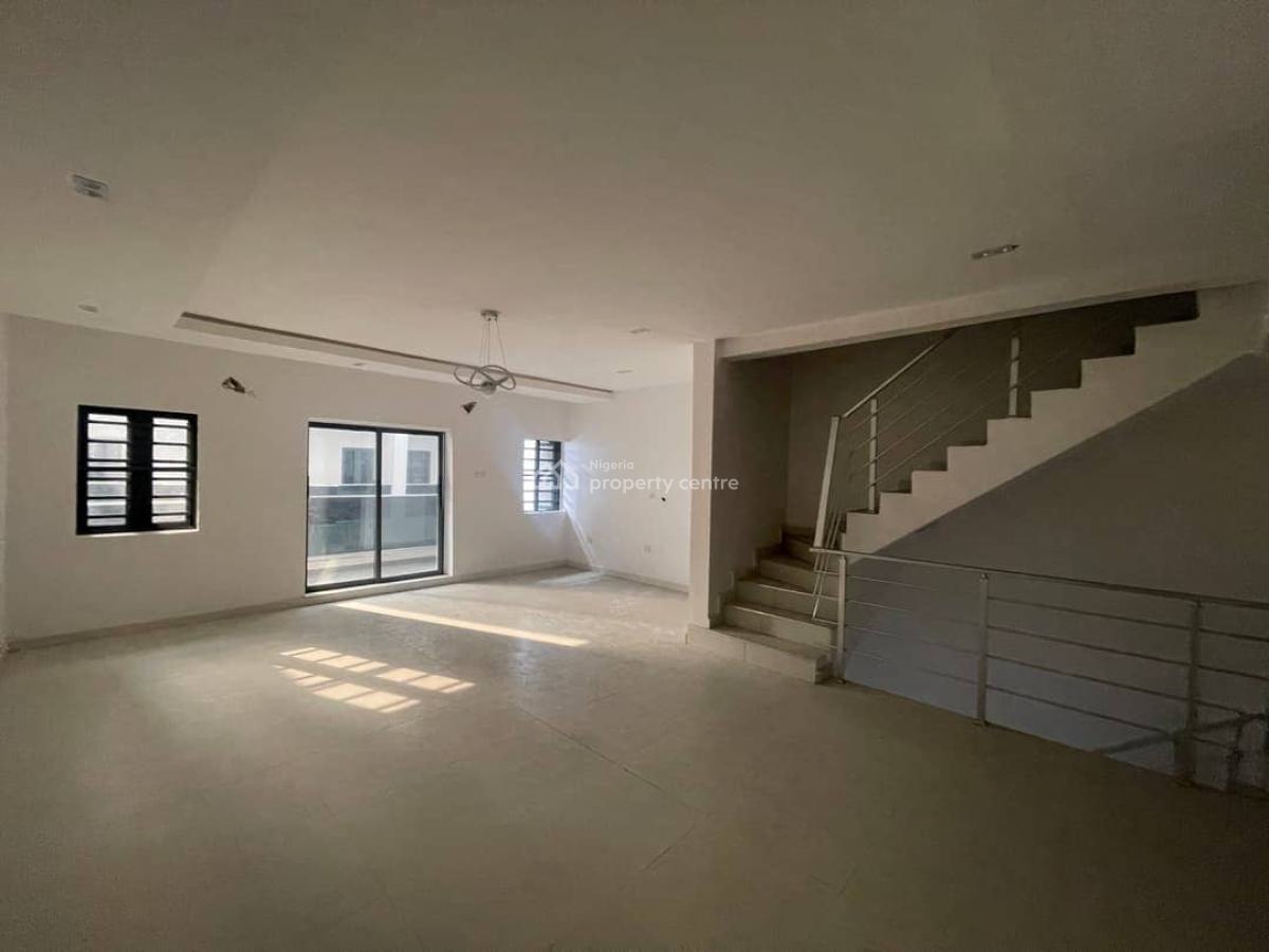 All New Luxury Standard Ensuit 3 Bedroom Terrace House, Good Road Network, Secured Environment, Agungi, Lekki, Lagos, Terraced Duplex for Rent