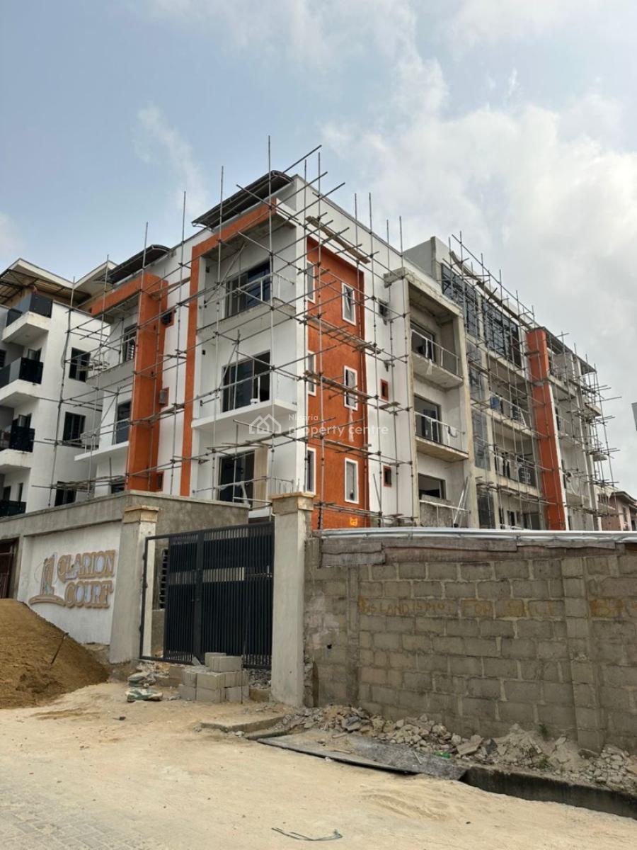 Luxury 2 Bedroom Apartment with Bq, Ologolo, Lekki, Lagos, Flat / Apartment for Rent