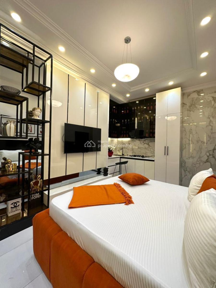 Cozy Furnished  Studio Apartment, Chevron, Lekki Phase 2, Lekki, Lagos, Flat / Apartment Short Let