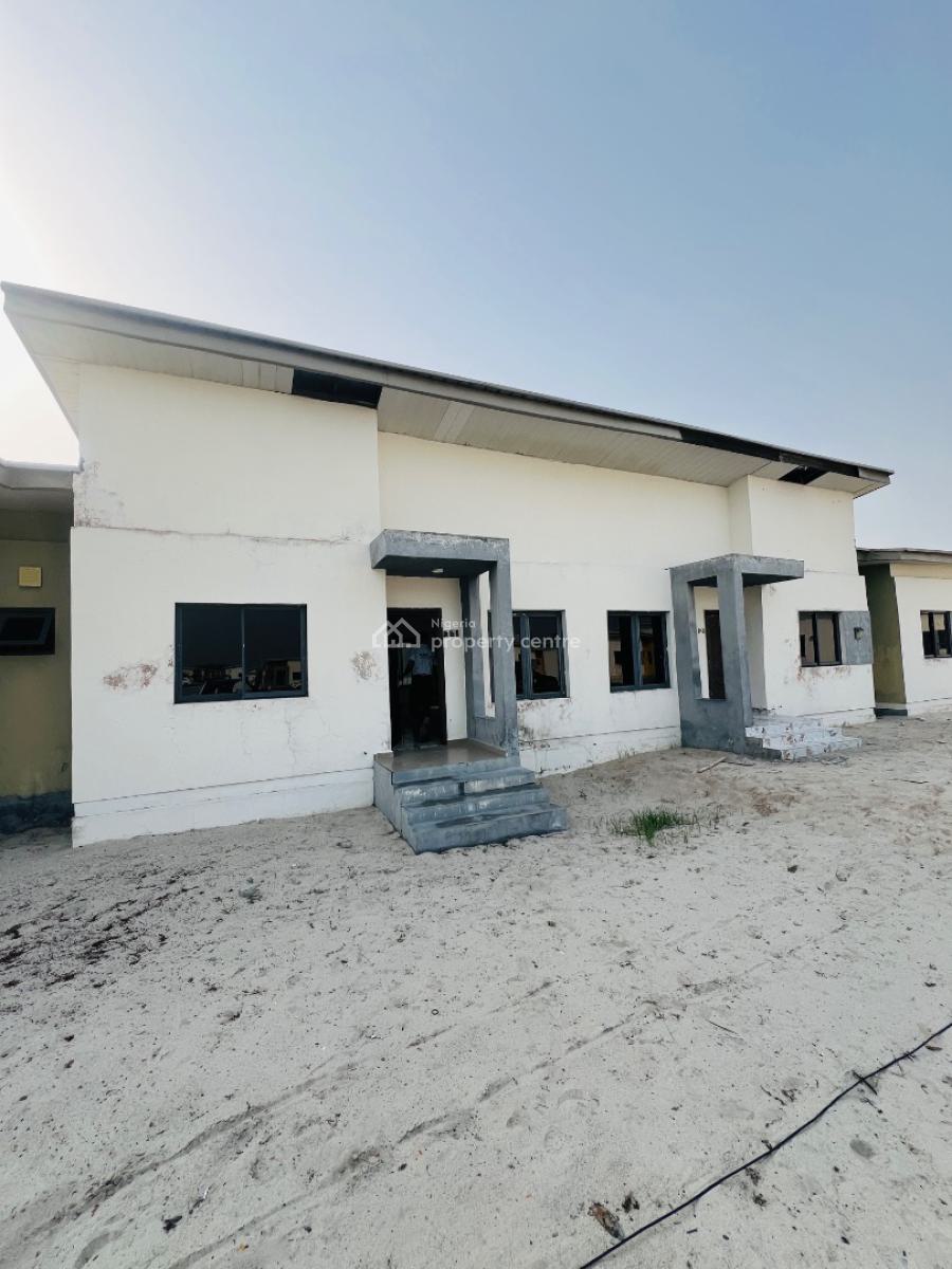 3 Bedroom Semi Detached Bungalow in an Estate with 24hrs Electricity., Beachwood Park Estate, Lakowe, Ibeju Lekki, Lagos, Semi-detached Bungalow for Sale
