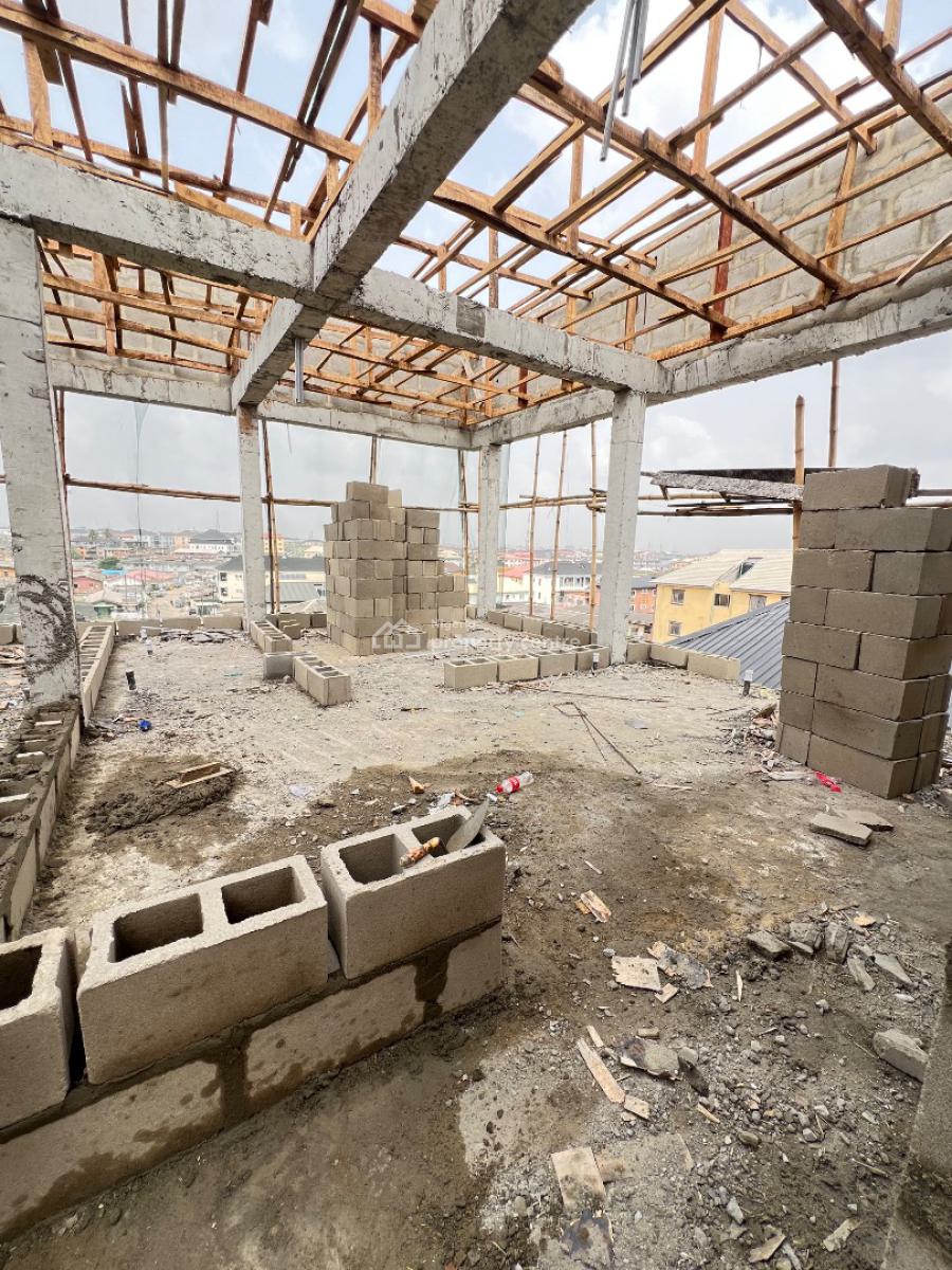 One Bedroom Apartment Off Plan Unilag Akoka, in a Good and Easily Accessible Road, Akoka, Yaba, Lagos, Mini Flat (room and Parlour) for Sale